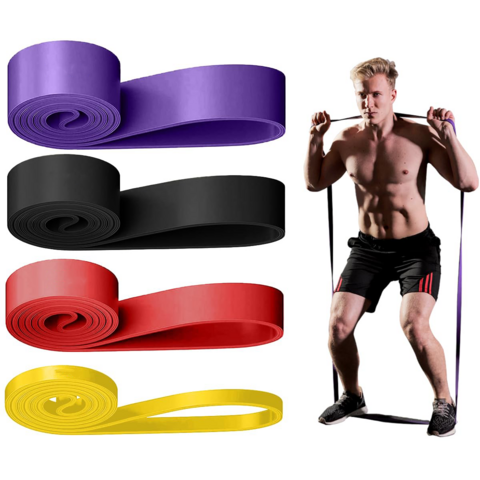 Buy Wholesale China Free Sample Custom Logo Fitness Workout Equipment  Training Elastic Rubber Band For Gym Yoga Exercise Fitness Resistance Bands  & Resistance Bands at USD 1.8