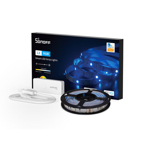 Three Control Ways of SONOFF L2 Wi-Fi Smart LED Light Strip