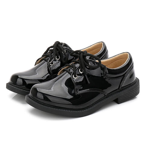 School Shoes Children's Shoes Wholesale Suppliers Lace Black