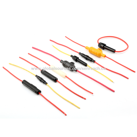 Marine Inline Tube Fuse Holder - Protezione del circuito elettrico a vite Marine Inline Tube Fuse Holder - Protezione del circuito elettrico a vite