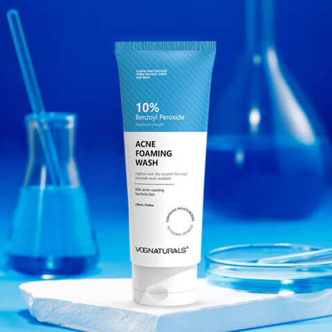 Buy Wholesale China Private Label Face Wash 10%benzoyl Peroxide Deeping ...