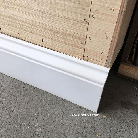 China Supplier Various Sizes Wood Skirting Boards for Interior Wall Base  Protection - China Natural Wood Skirting, Solid Wood Moulding