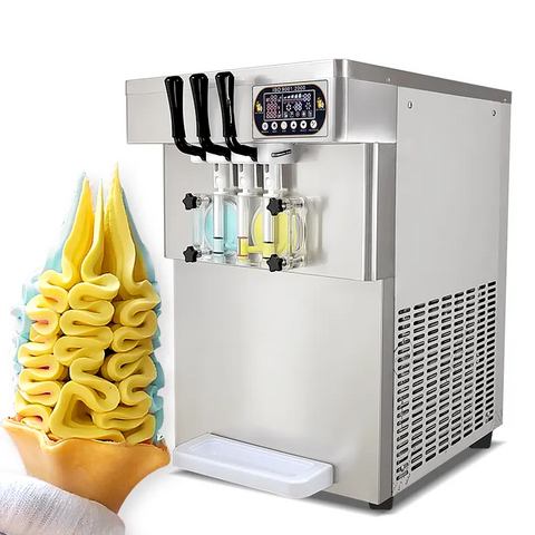 commercial floor model soft serve ice cream machine China Manufacturer