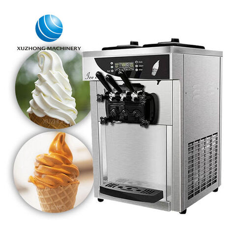 Soft serve outlet italian ice machine