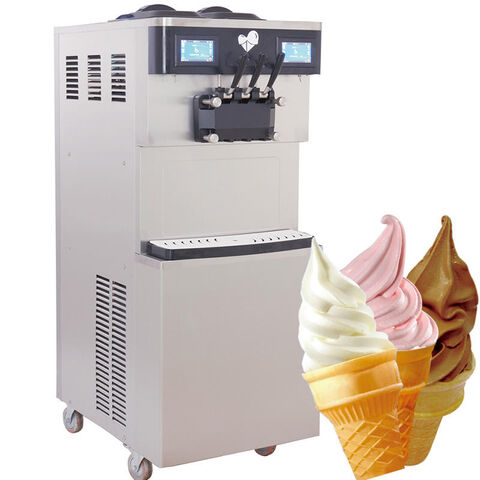 Dessert Maker Machine/ Soft Serve Ice Cream Maker - China Ice