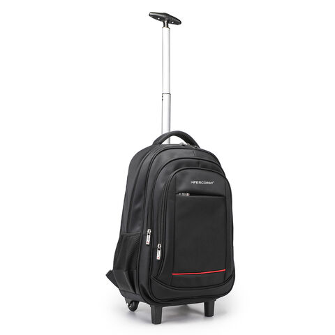 Polyester Laptop Rucksäcke Kundenspezifisch Studenten Große Kapazität Funktionelle Reise Gepäck Trolley Schulrucksack