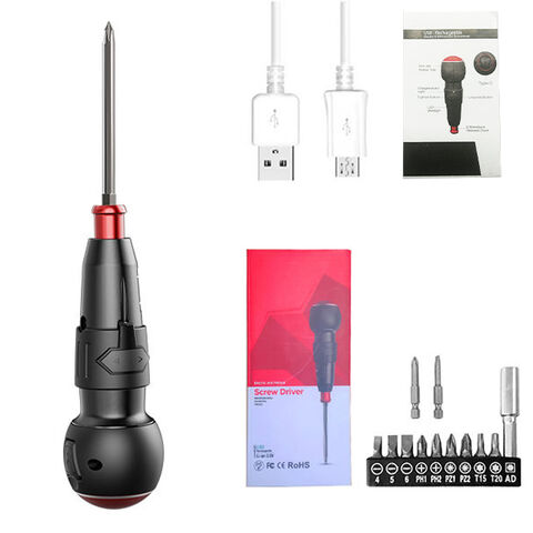 Battery powered screwdriver online set