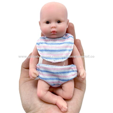 Comprar Bebé Reborn suave y hermoso de 55cm, Mini bebé realista con pelo,  muñeca de entidad para niña, regalo de cumpleaños