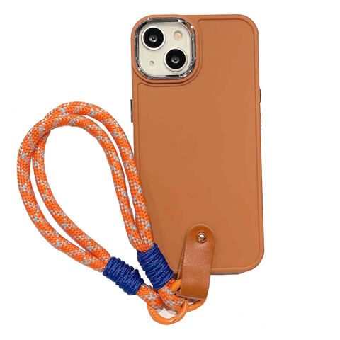 Luxury Hand Wrist Strap Lanyard Nylon Wristband Matte Silicone