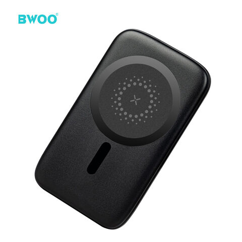 Buy Wholesale China Bwoo Custom Logo Magnetic Wireless Power Bank 5000mah  Magnet Wireless Charger Powerbank For Iphone 12 13 14 15 Pro Max & Power  Bank For Iphone 12 13 14 15 Pro Max at USD 11.5