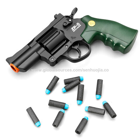 Pistolet à balles souples pour enfants et adultes, pistolet à