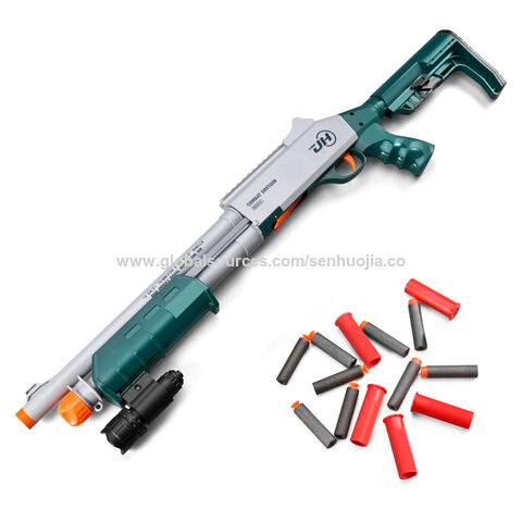 Buy Wholesale China Shotgun Soft Bullet Toy Gun With Shell Ejecting Air ...
