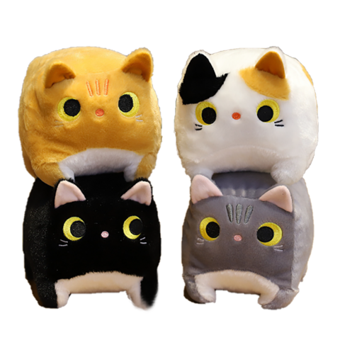 Compre Squishy Almohada De Dibujos Animados Cuadrado Gato De