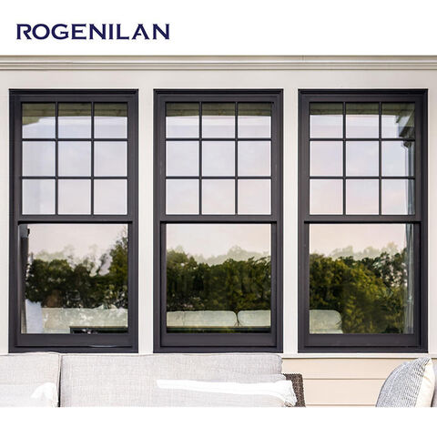 Foshan Aluminium Aluminum Triple Laminatied Glass Casement Awning