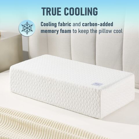 Cooling Cube Pillow - Side Sleeper Pillow For Neck And Shoulder Pain ...