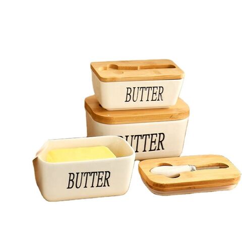 Buy Wholesale China New Design Custom Ceramic Butter Dish Butter
