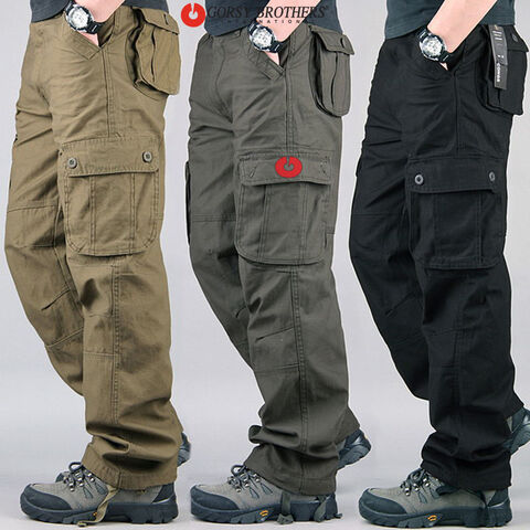orSlow | US Army Vintage Fit 6 Pockets Black Denim Stone Cargo Pants |  MEADOW