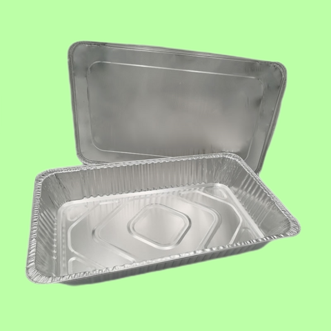 Buy Wholesale China Aluminum Foil Container Baking Trays/plates  Environmental Household Disposable Oval Turkey Plates & Aluminum Foil Tray  at USD 5