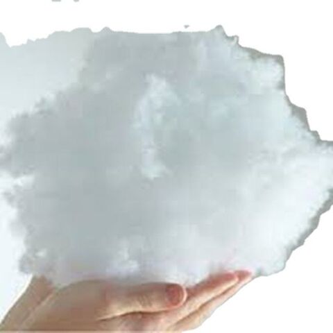 Wholesale White cheap polyester fiberfill washable 15D Hsc