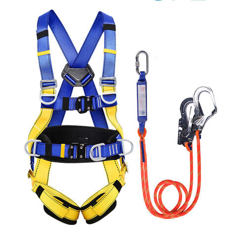 Scaffold Safety Harness Safety Harness Lanyard Five Point Safety ...