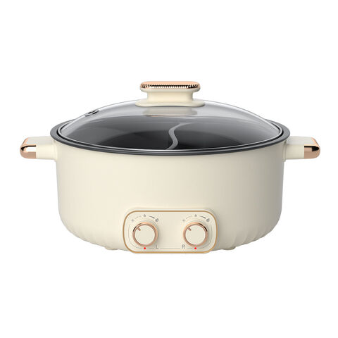 Buy Wholesale China Versatility Of The 6l Non Stick Electric Hot Pot - Cook  With Ease Using The Electric Cooking Pot With Divided Sections & Electric Cooking  Pot at USD 13.99