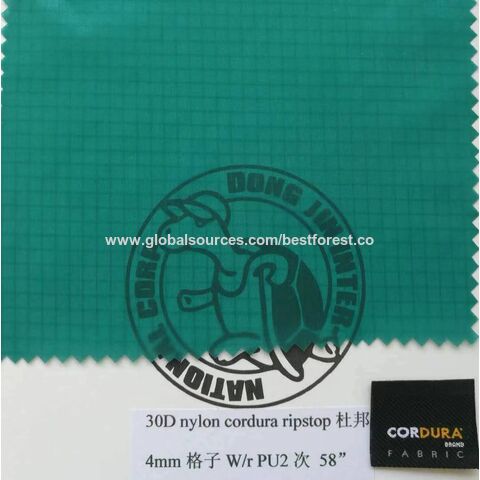 Buy Wholesale China 30d Nylon Cordura Ripstop Fabric & Cordura Fabric ...