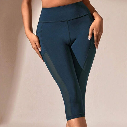 ATHLETIC WIDE WAISTBAND FLARE YOGA PANTS WITH POCKETS *Final Sale