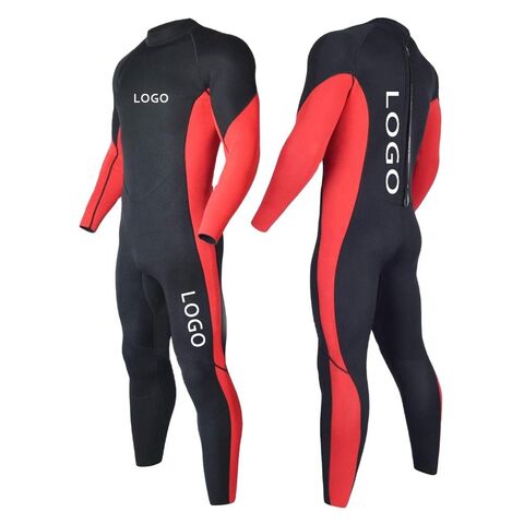 Cheap SCR 3mm Neoprene Wetsuit Men Keep Warm Swimming Scuba Diving