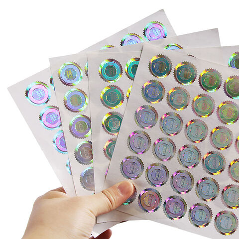 Bulk Buy China Wholesale 3d Laser Original Hologram Sticker