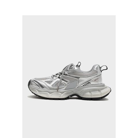 2024 Aw New Thick Silver Chunky Shoes Light Weight Sports Shoes Casual   Sneaker 