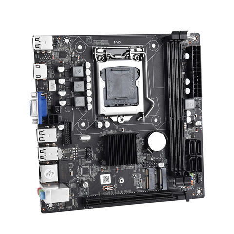 Neues H61 Motherboard 1155 Pin DDR3 unterstützt Dual-Core/Quad-Core I3 i5 CPU mATX Motherboard mit M.2 Schnittstelle