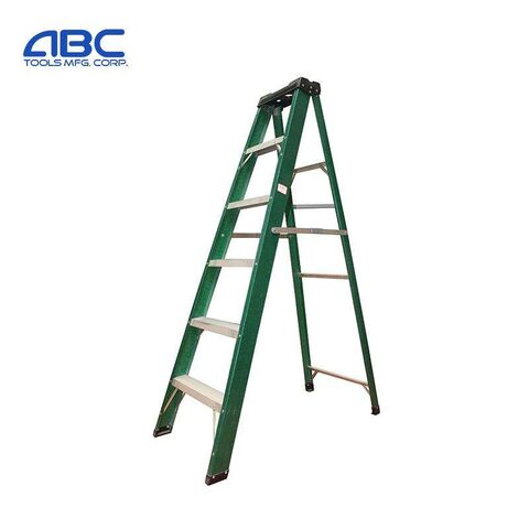 12 - Step Fiberglass Folding Step Ladder