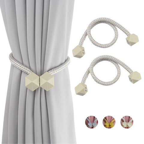 Wholesale Magnetic Curtain Tiebacks Clips Window Curtain Holdbacks