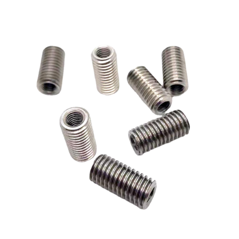 5pcs M6 Threaded Insert Tube Adapter 304 Stainless Steel Round Connector  Nuts
