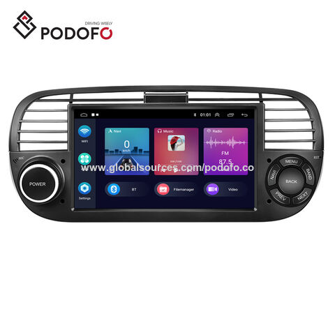 Comprar Podofo 1 Din 7 pulgadas Carplay Radio retráctil para coche