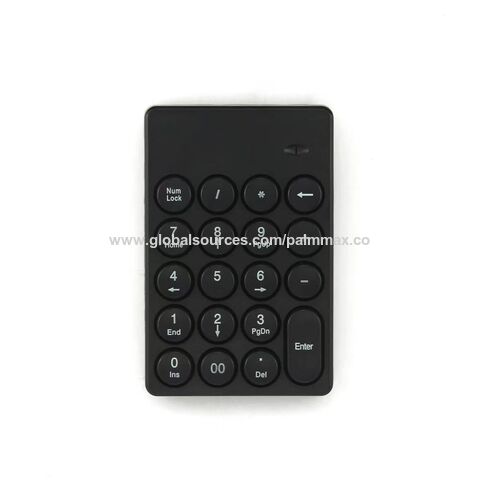 Teclado numérico de 19 teclas (con cable/2,4G RF/Bluetooth)