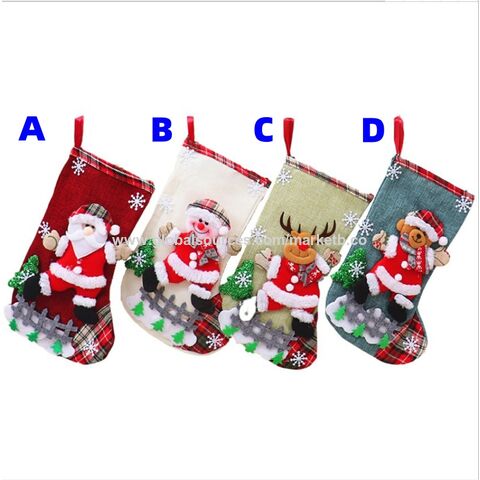 Buy Wholesale China Snowman Tree Santa Socks Gift Box Christmas