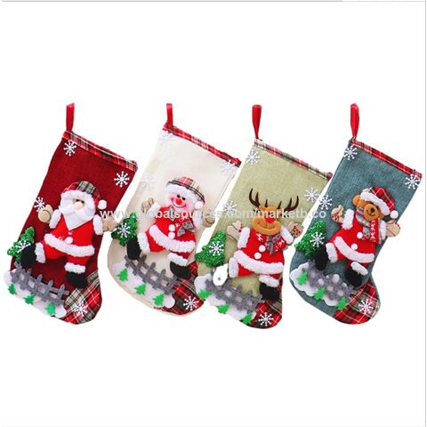 Calcetines Personalizados de Navidad de Papá Noel Lindo – santacalcetines