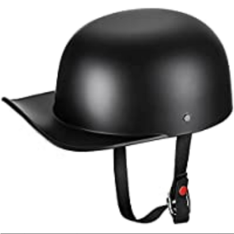 baseball hat motorcycle helmet dot Cap Style VETERAN PUNISHER impact ABS material Baseball Cap Motorcycle Half Helmet