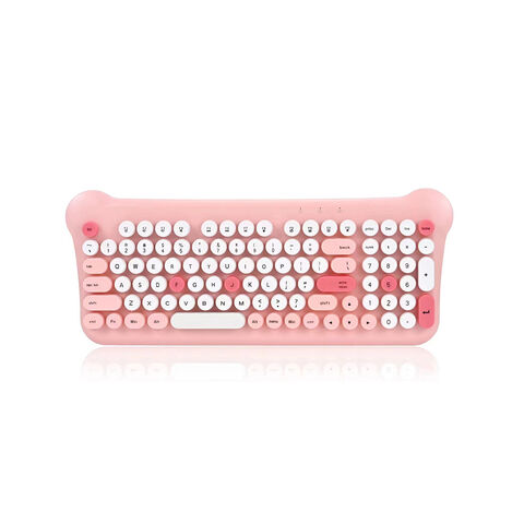Clavier sans fil 2.4G Chat mignon Mini pour enfants, bureau et maison for sale at factory direct price
