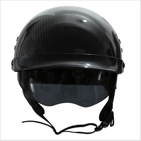 Carbon Fiber Half Face Helmet Cross Helmet Motorcycles