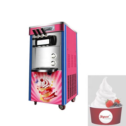 Dessert Maker Machine/ Soft Serve Ice Cream Maker - China Ice