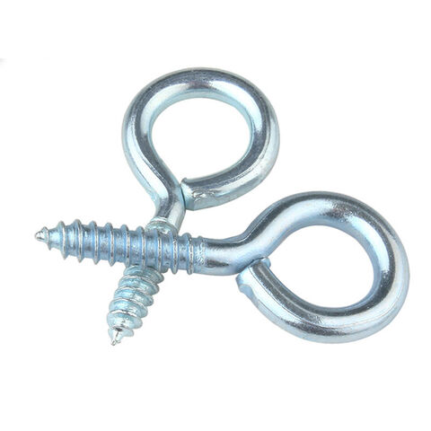 Stainless Steel Screw Hook Self Tapping Eye Bolt Hook - China
