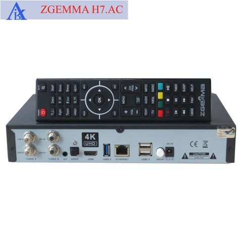 Linux Os Enigma2 4k Uhd Tv Box Zgemma H7.ac Multistream Sat Receiver With 2*dvb-s2x+atsc  Tuners For America/canada Channels $190 - Wholesale China Zgemma H7ac  Satellite Receiver at factory prices from Shenzhen Air