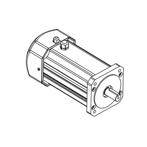 Dc Motor Hfm060 48v 4100w 2580rpm Hall Sensor Bldc Brushless Dc Motor ...