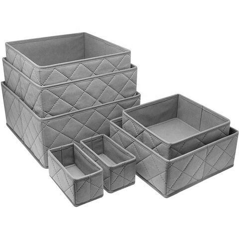 Buy Wholesale China 7-piece Storage Basket Bins For Closet