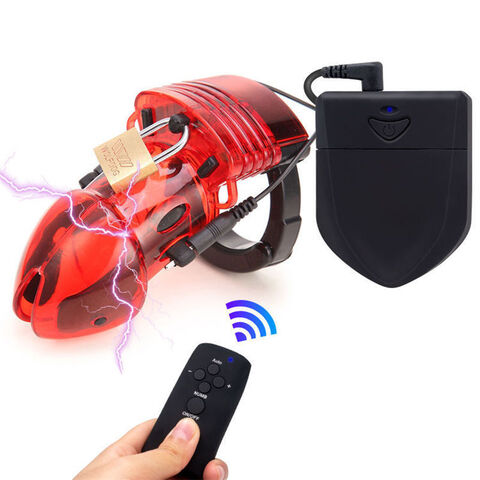 Wholesale 200m Wireless Remote Control Electric Shock Penis Ring