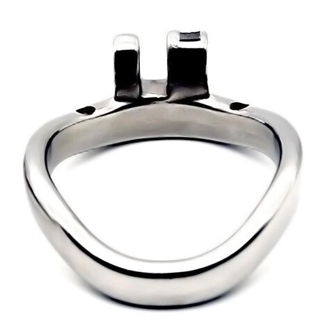 Male Chastity Device Double-Arc Cuff Penis Ring Cock Belt Adult