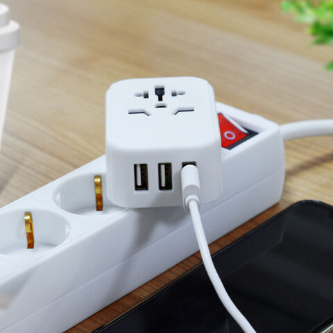 Großhandel Schnelllade-USB-Wandladegerät Reiseladegerät 3-poliger Typ-I-Stecker Adapter Konverter for sale at factory direct price