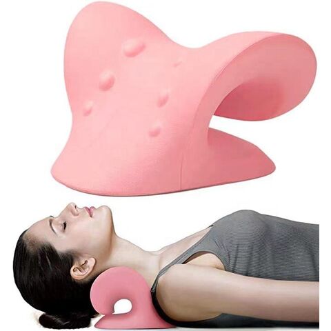 Neck Shoulder Relaxer Stretcher Massage Cervical Traction Device